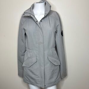 The north face women’s XS windbreaker coat grey